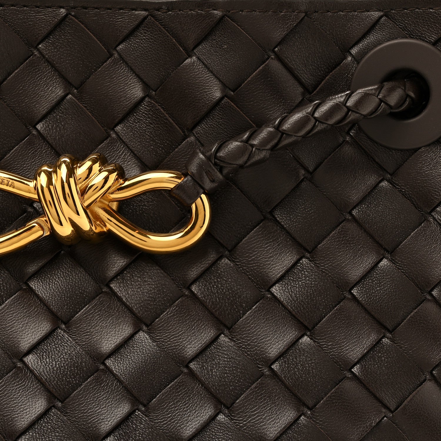 Bottega Veneta Nappa Intrecciato Small Andiamo Shoulder Bag Fondant 7 of 9