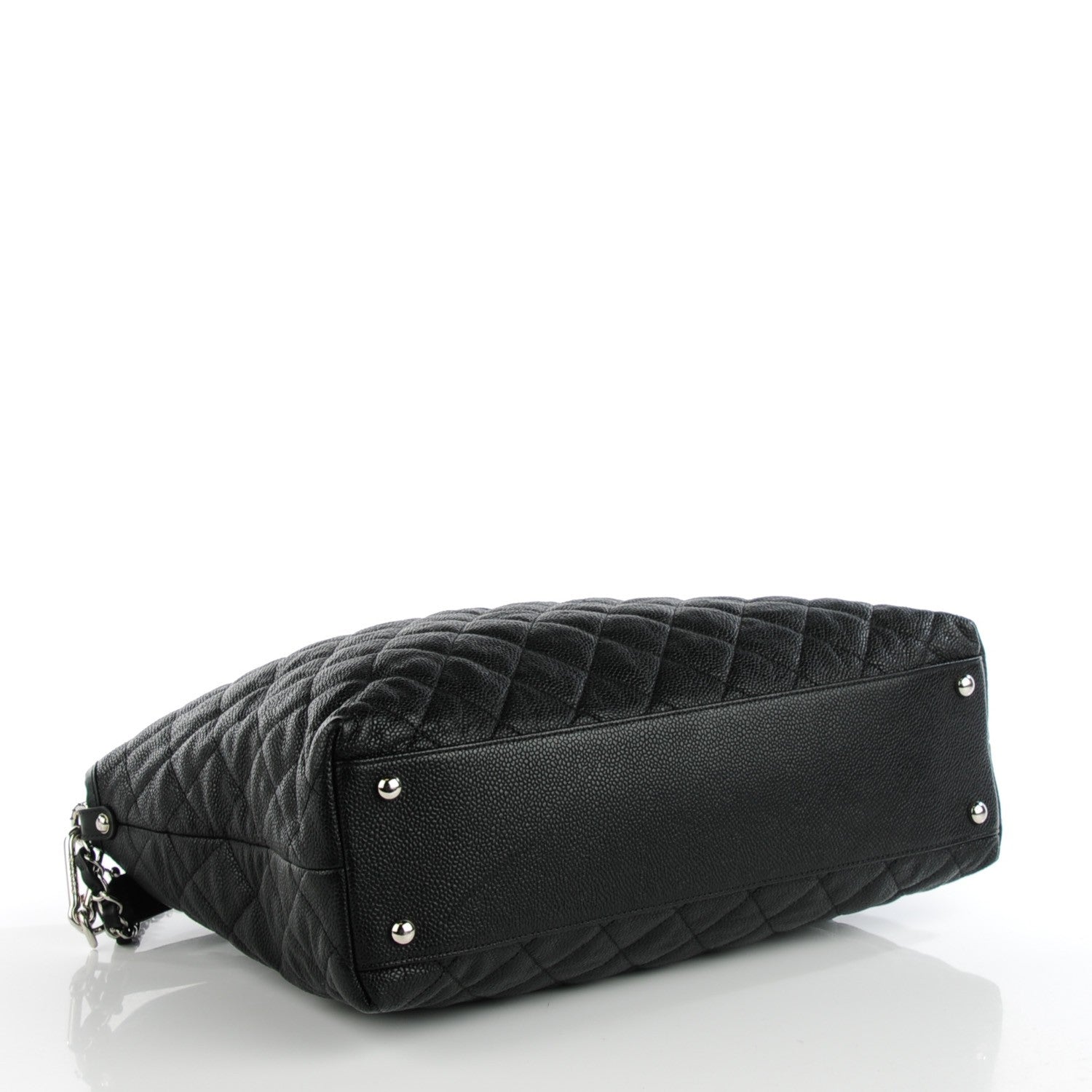 Chanel Caviar Quilted French Riviera Hobo Black 4 of 7