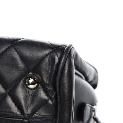 Chanel Lambskin Quilted Shoulder Bag Black 14 of 18
