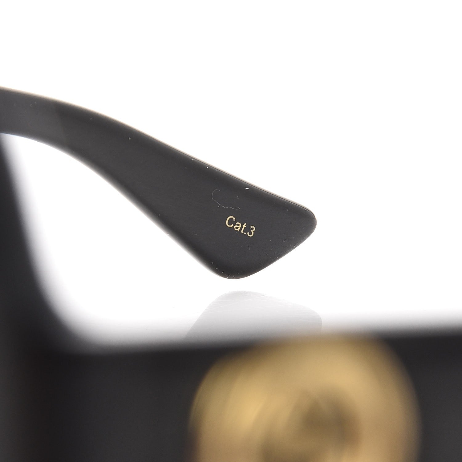 Gucci Oversize Square GG 0036S Sunglasses Black 7 of 9