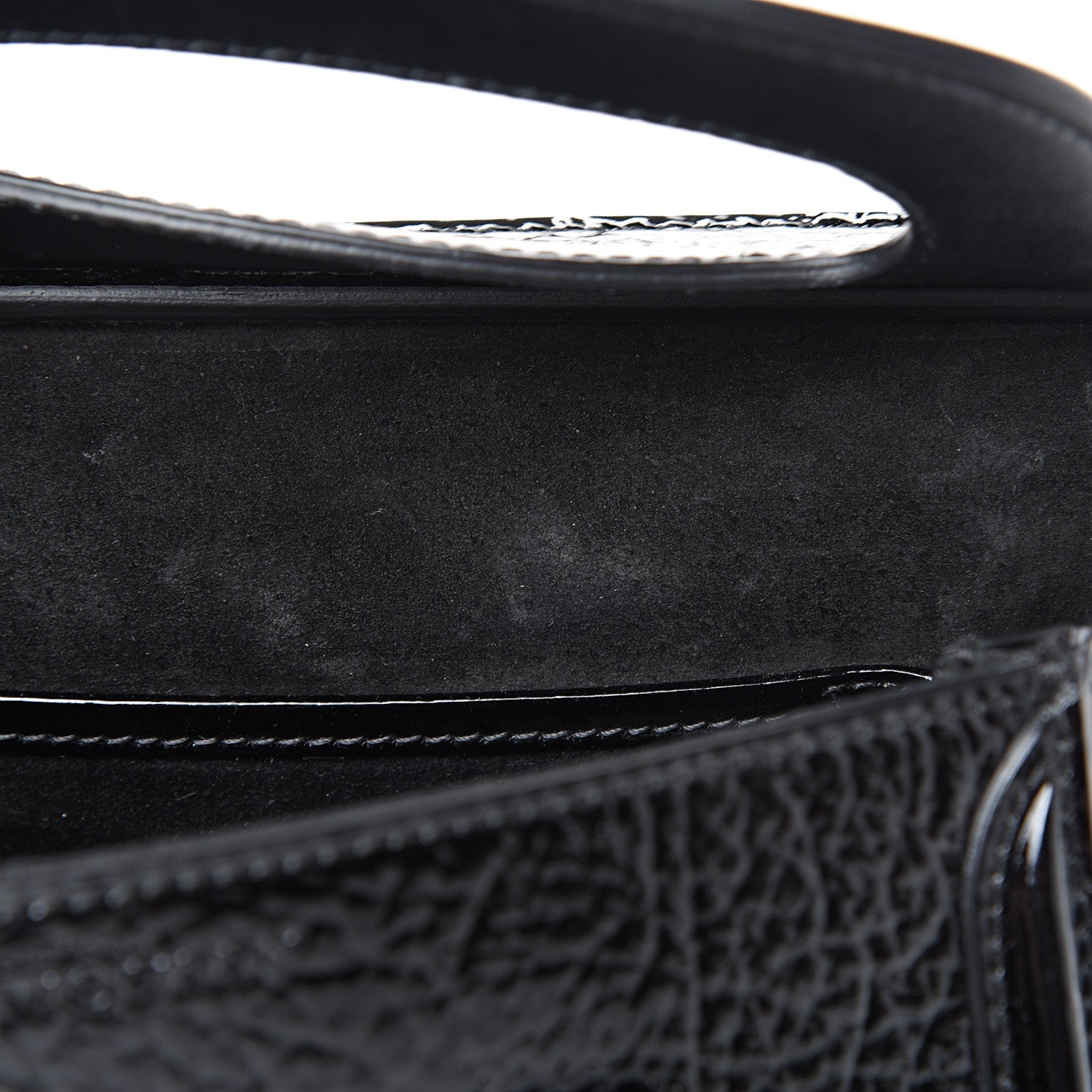 Alexander McQueen Patent Mini Heroine Black 11 of 11