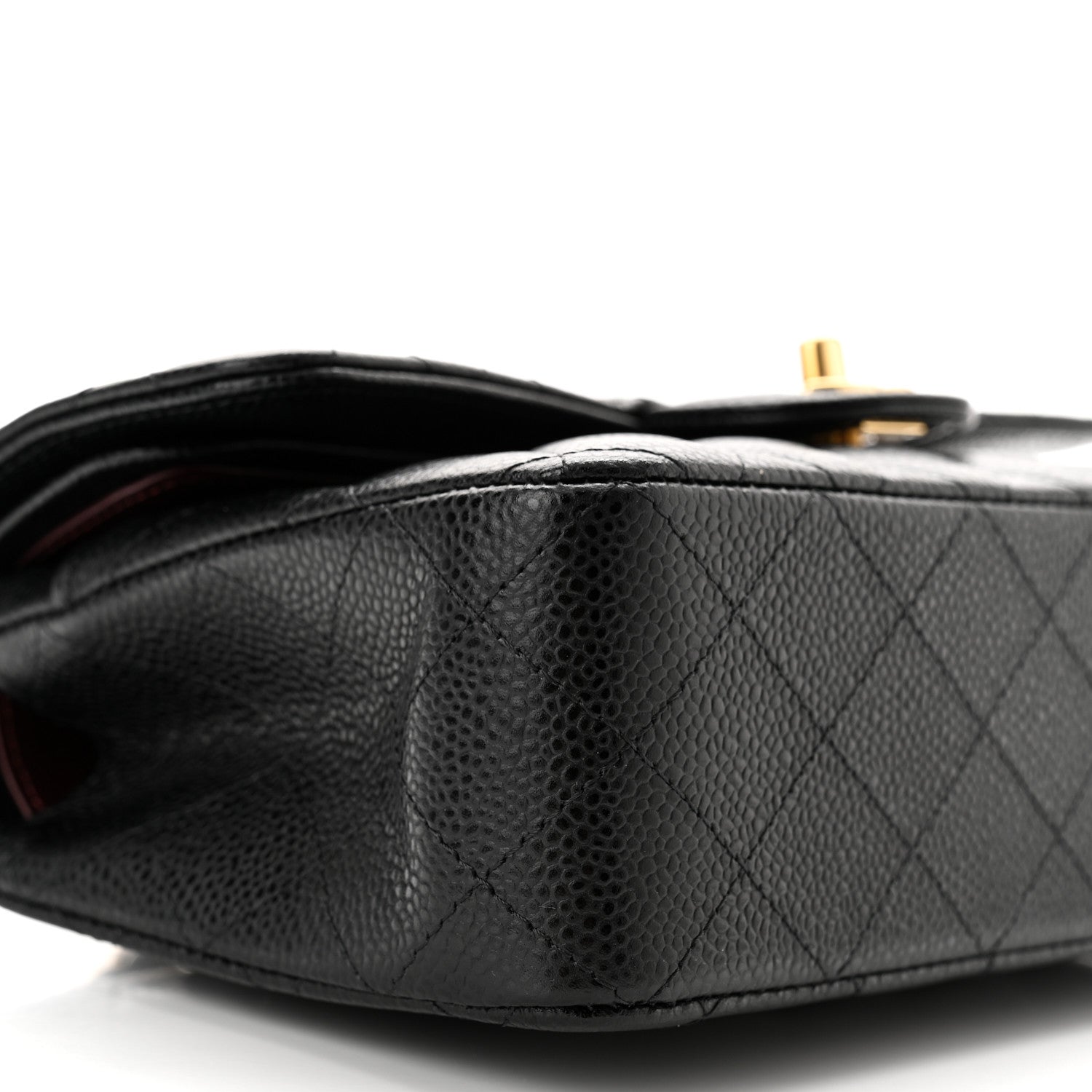 Chanel Caviar Quilted Small Double Flap Black 9 of 10