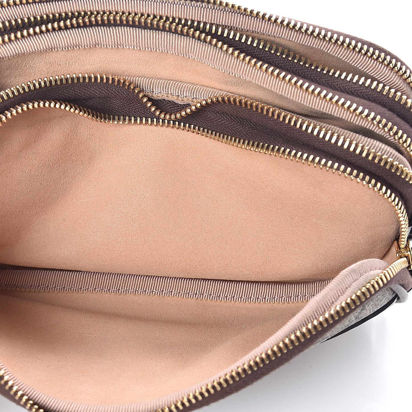 GG Supreme Monogram Web Mini Ophidia GG Bag Brown