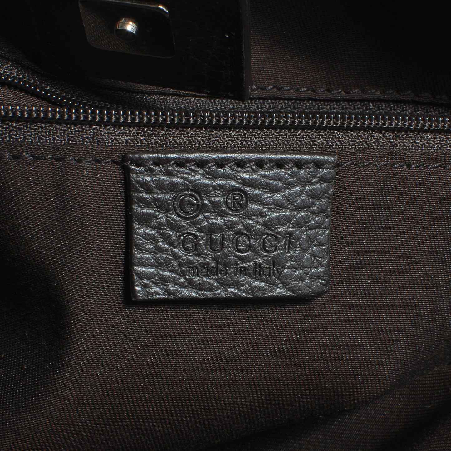 Nylon Monogram Medium Abbey Convertible Tote Dark Brown