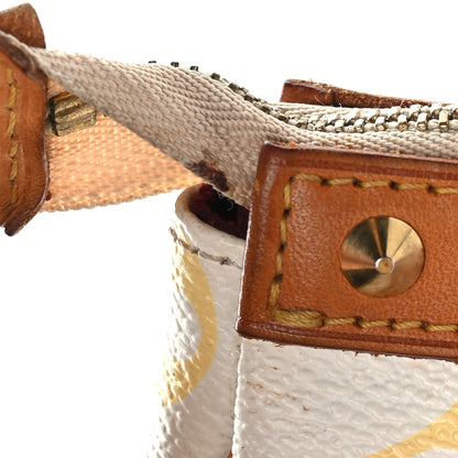 Louis Vuitton Monogram Multicolor Pochette Accessories White 10 of 10