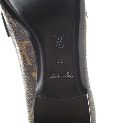 Louis Vuitton Monogram Upper Case Flat Loafer 38 6 of 8