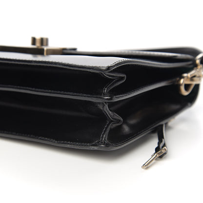 Prada Vitello Sound Shoulder Bag Black 7 of 8