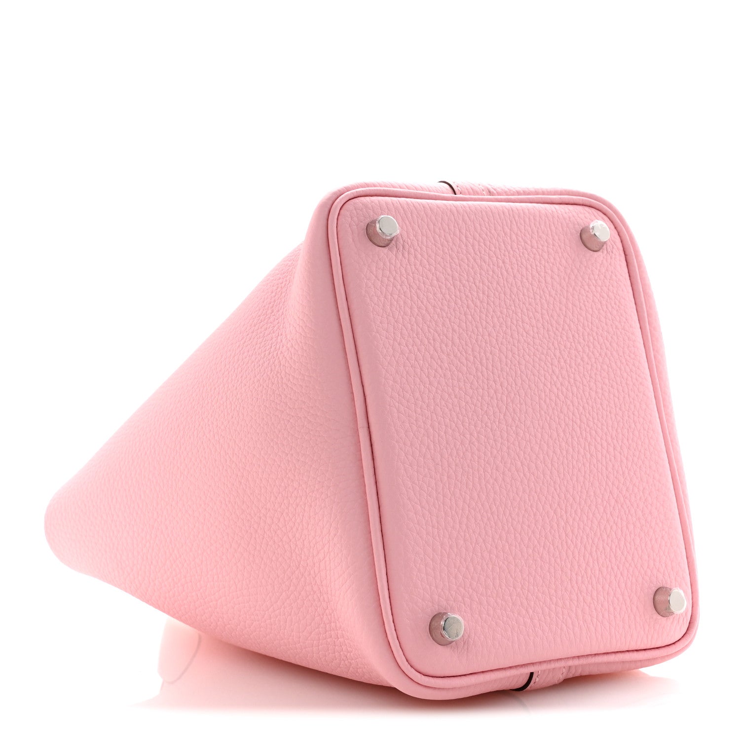 Hermes Taurillon Clemence Picotin Lock 18 PM Rose Sakura 4 of 11