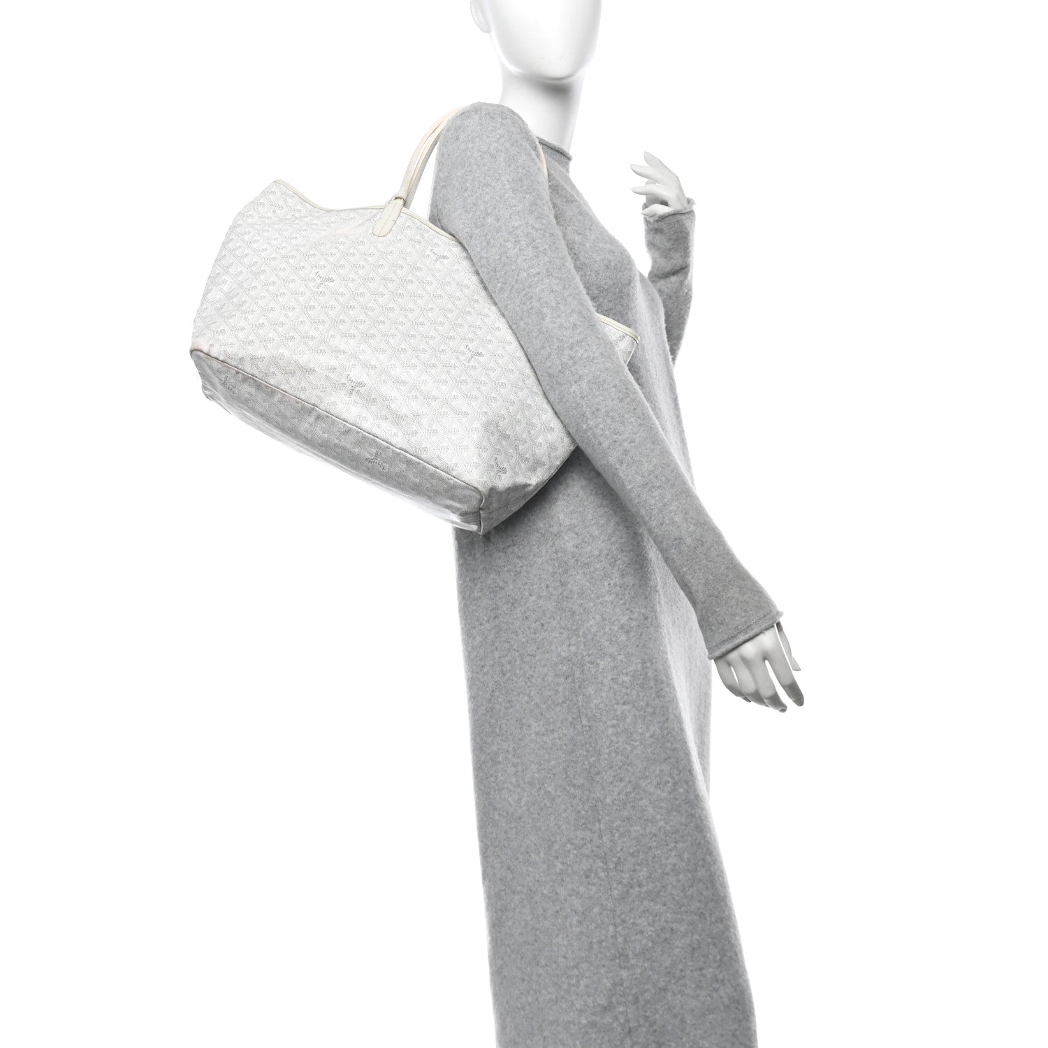 Goyard Goyardine Saint Louis PM White 2 of 13