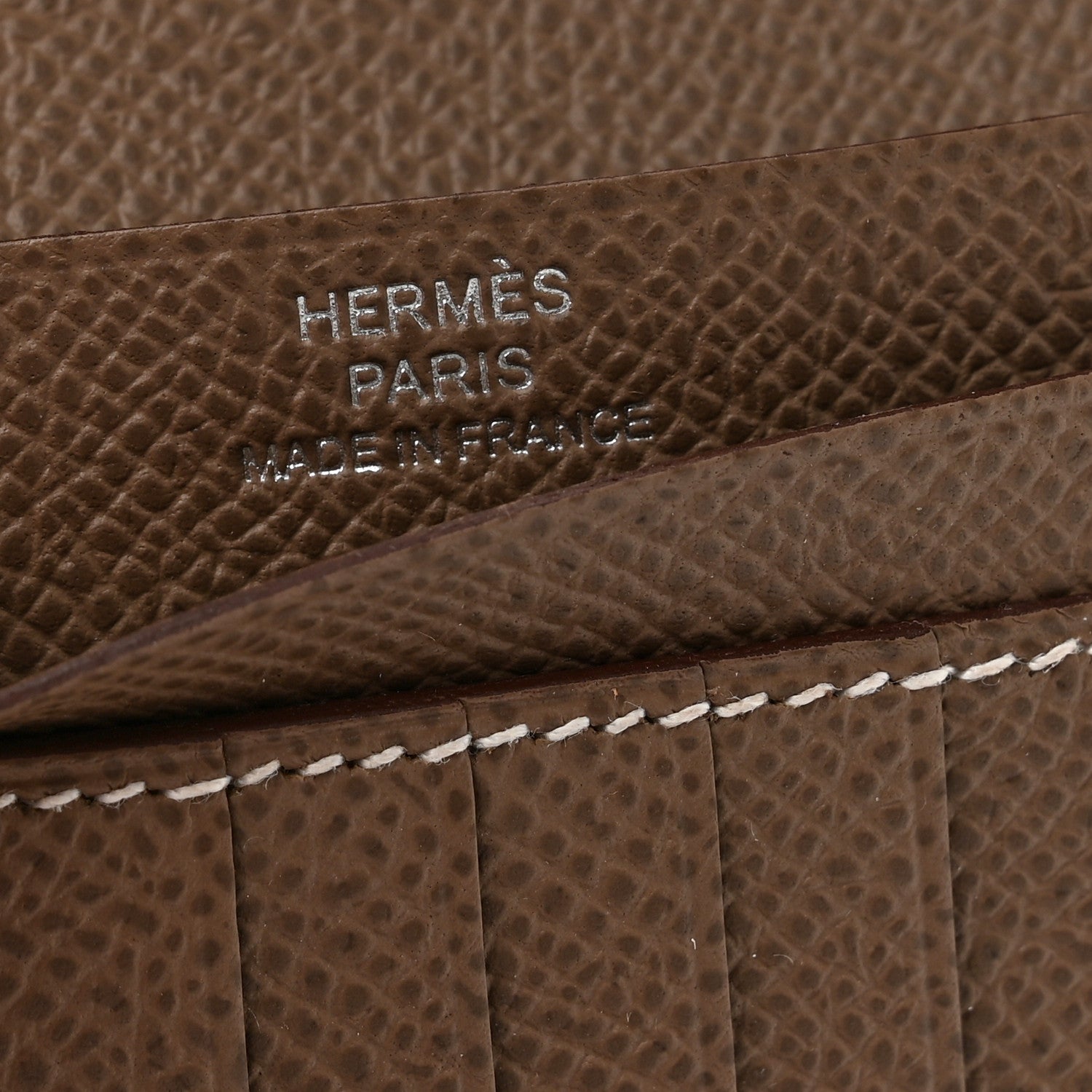 Hermes Epsom Bearn Compact Wallet Etoupe 5 of 5