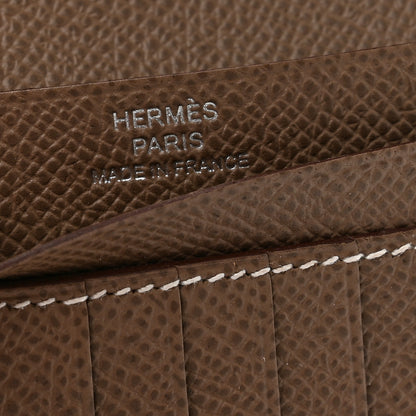Hermes Epsom Bearn Compact Wallet Etoupe 5 of 5