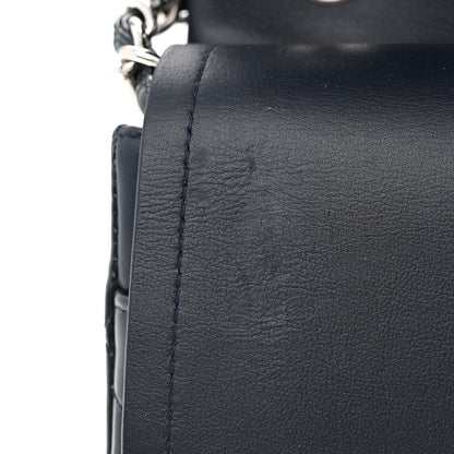 Chanel Patent Quilted Jumbo Double Flap Navy 11 of 12