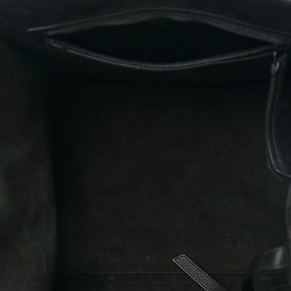 Celine Supple Calfskin Medium Phantom Luggage Black 5 of 9