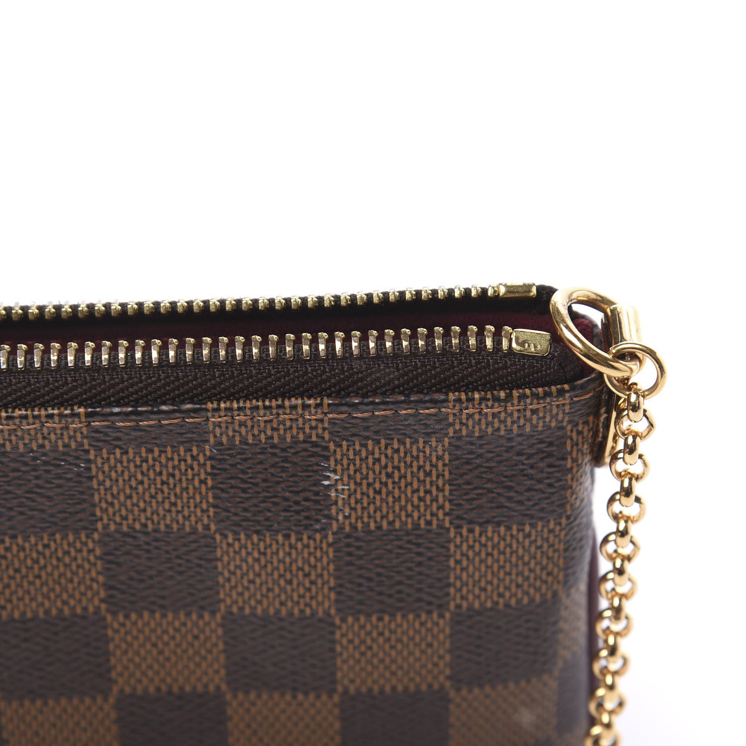Louis Vuitton Damier Ebene Milla MM Trunk Pochette 9 of 9