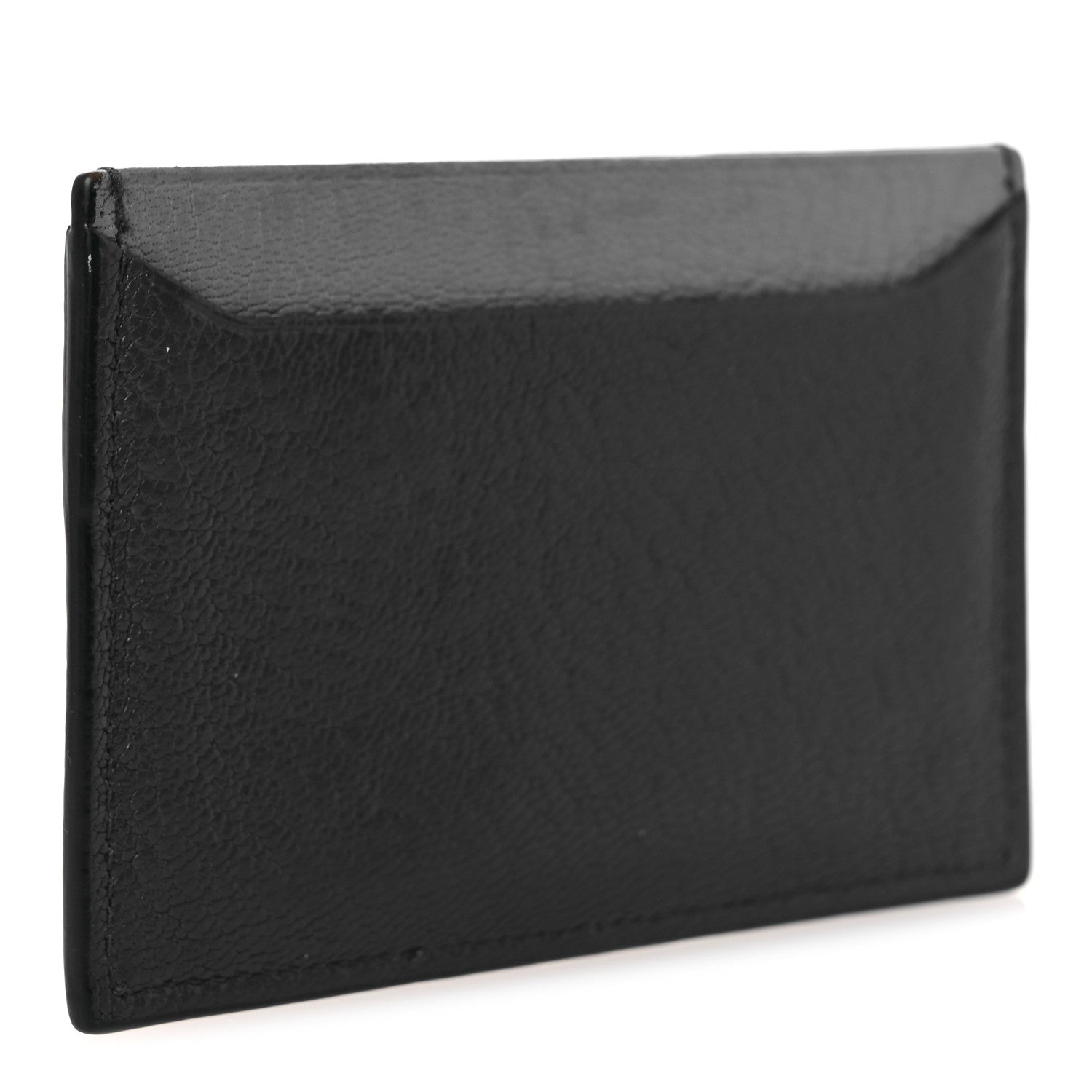 Miu Miu Goatskin Card Holder Blue 3 of 7
