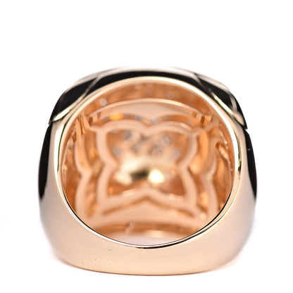 Bulgari 18K Yellow Gold Diamond Pyramid Ring 50 5.25 4 of 6