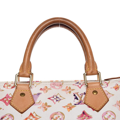 Louis Vuitton Watercolor Aquarelle Speedy 35 White 14 of 19