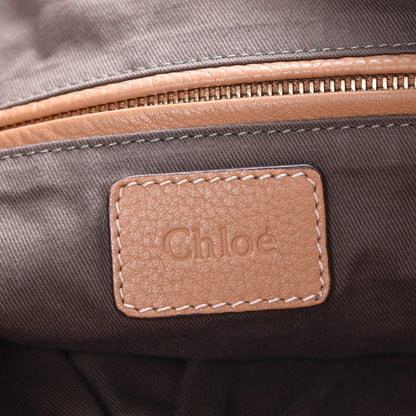 Chloe Calfskin Large Marcie Hobo Ochre 6 of 7