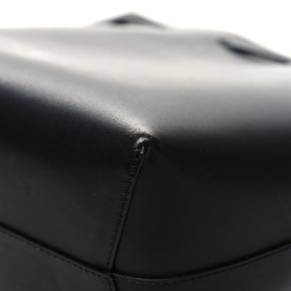 Mansur Gavriel Vegetable Tanned Calfskin Bucket Bag Black Flamma 11 of 13