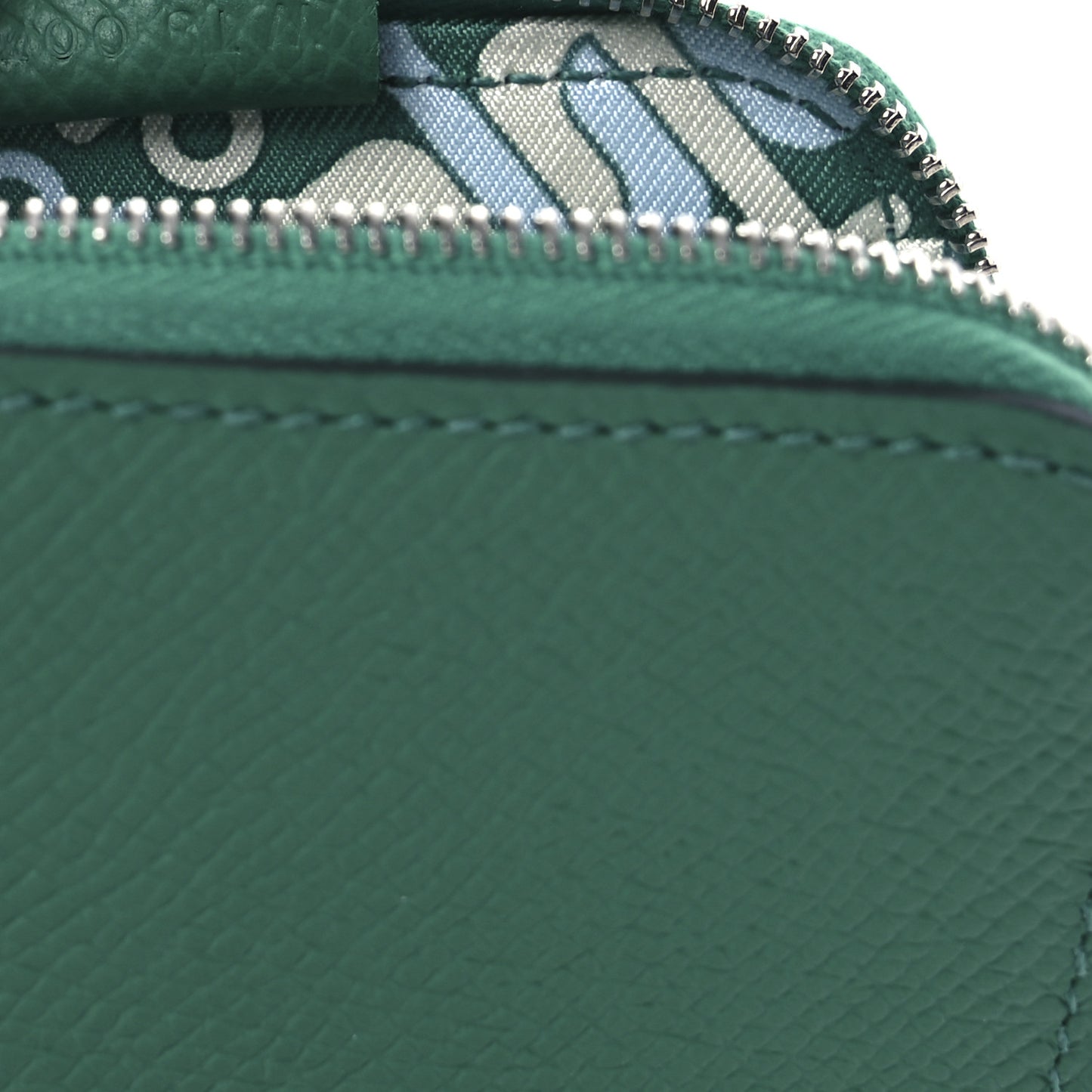 Epsom Silk'in Coin Purse Vert Jade