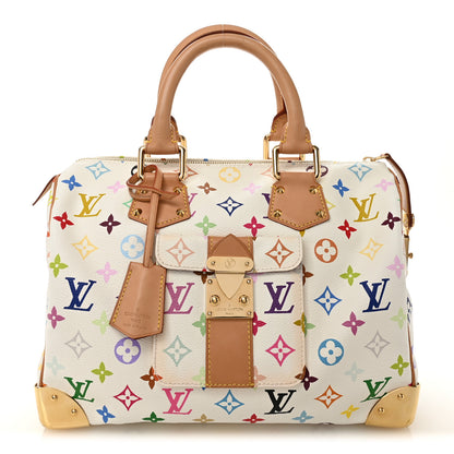 Louis Vuitton Monogram Multicolor Speedy 30 White 1 of 9
