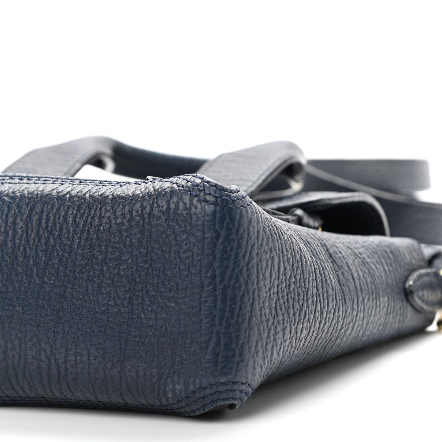 Textured Calfskin Mini Pashli Satchel Ink