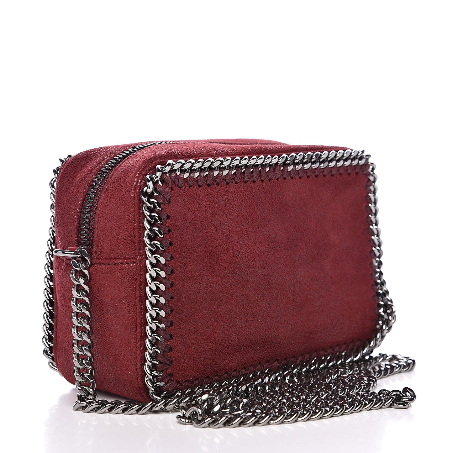 Shaggy Deer Falabella Crossbody Camera Bag Ruby