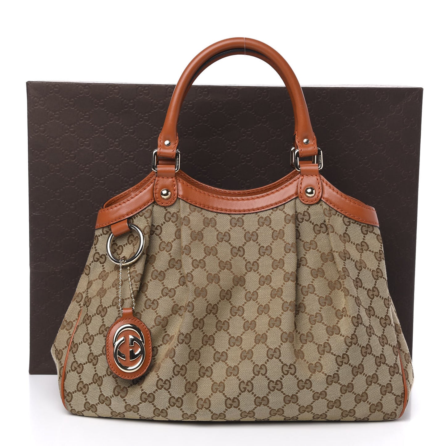 Monogram Medium Sukey Tote Orange