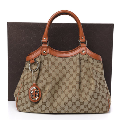 Gucci Monogram Medium Sukey Tote Orange 16 of 16