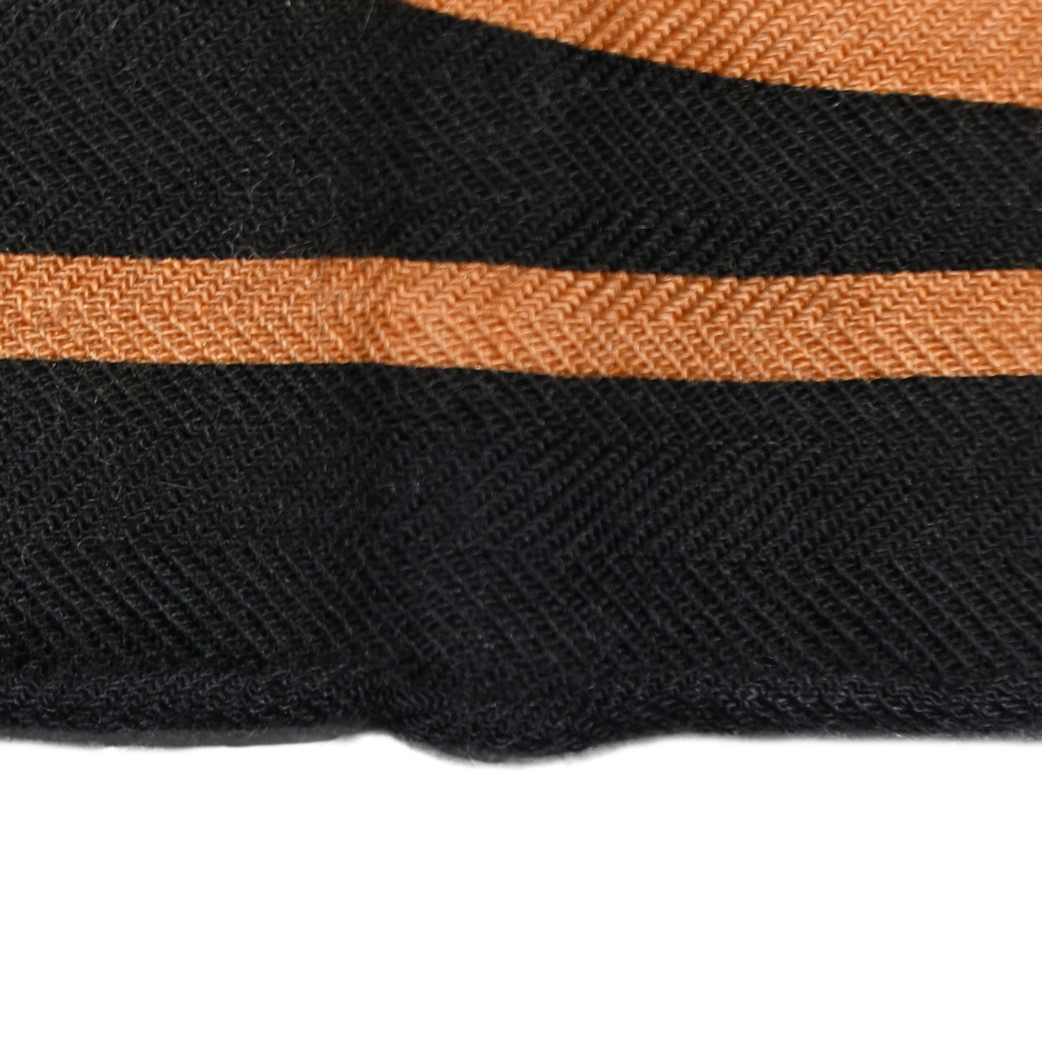 Hermes Cashmere Silk La Promenade du Matin Bandana Shawl 140 Black Noisette Gold 8 of 9
