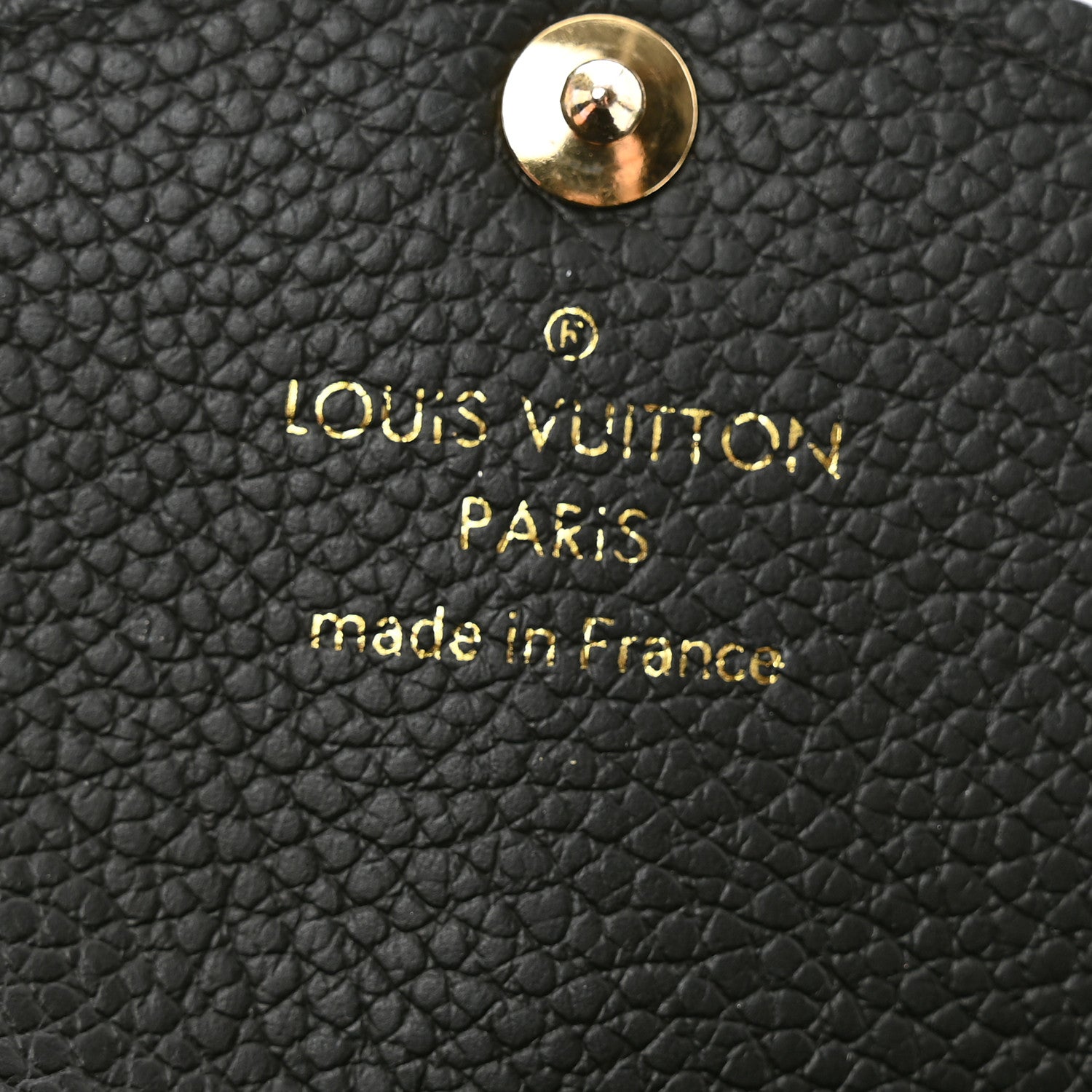 Louis Vuitton Empreinte Key Pouch Black 6 of 9