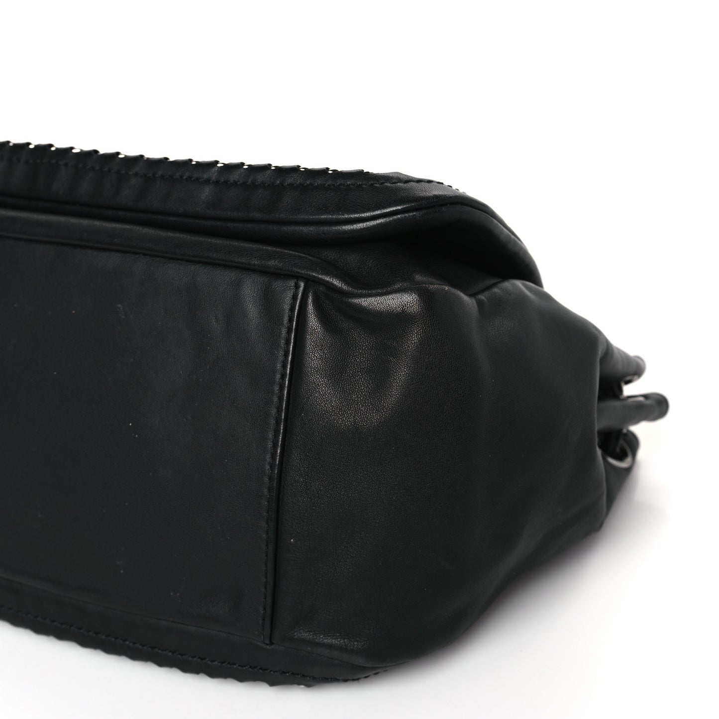 Lambskin Luxe Ligne Flap Black