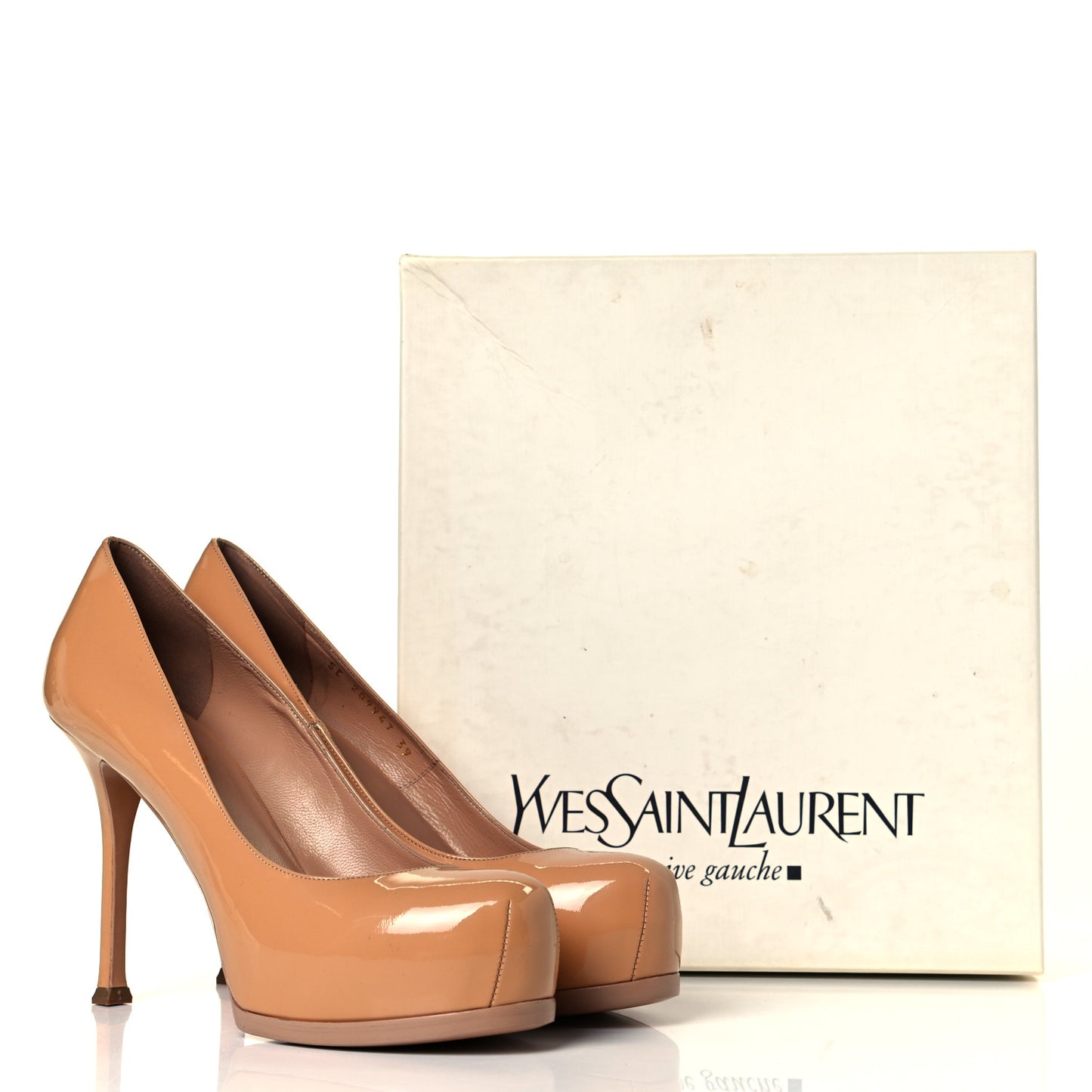 Patent Tribtoo 80 Platform Pump 39 Nude