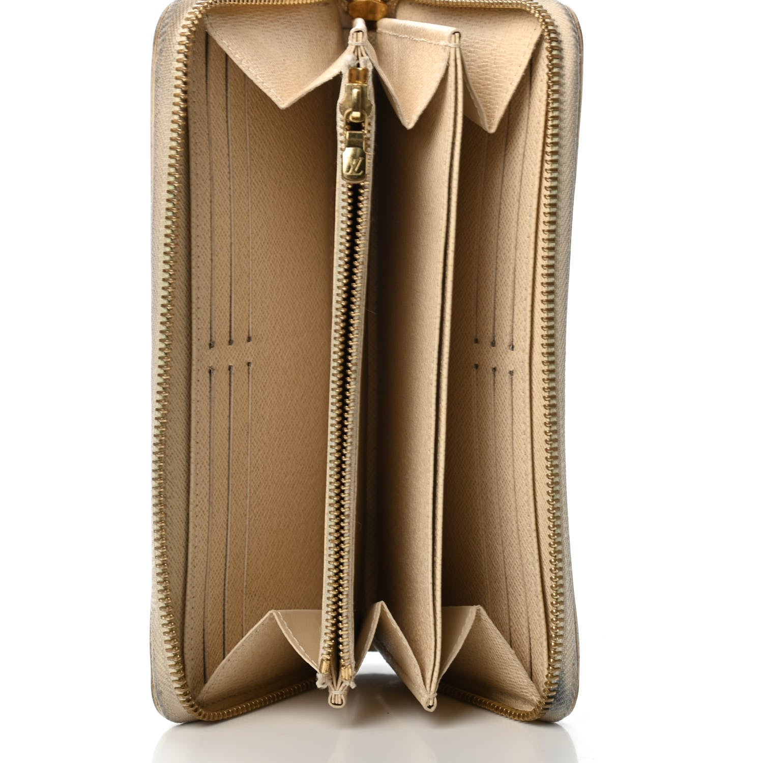Louis Vuitton Damier Azur Zippy Wallet 4 of 6