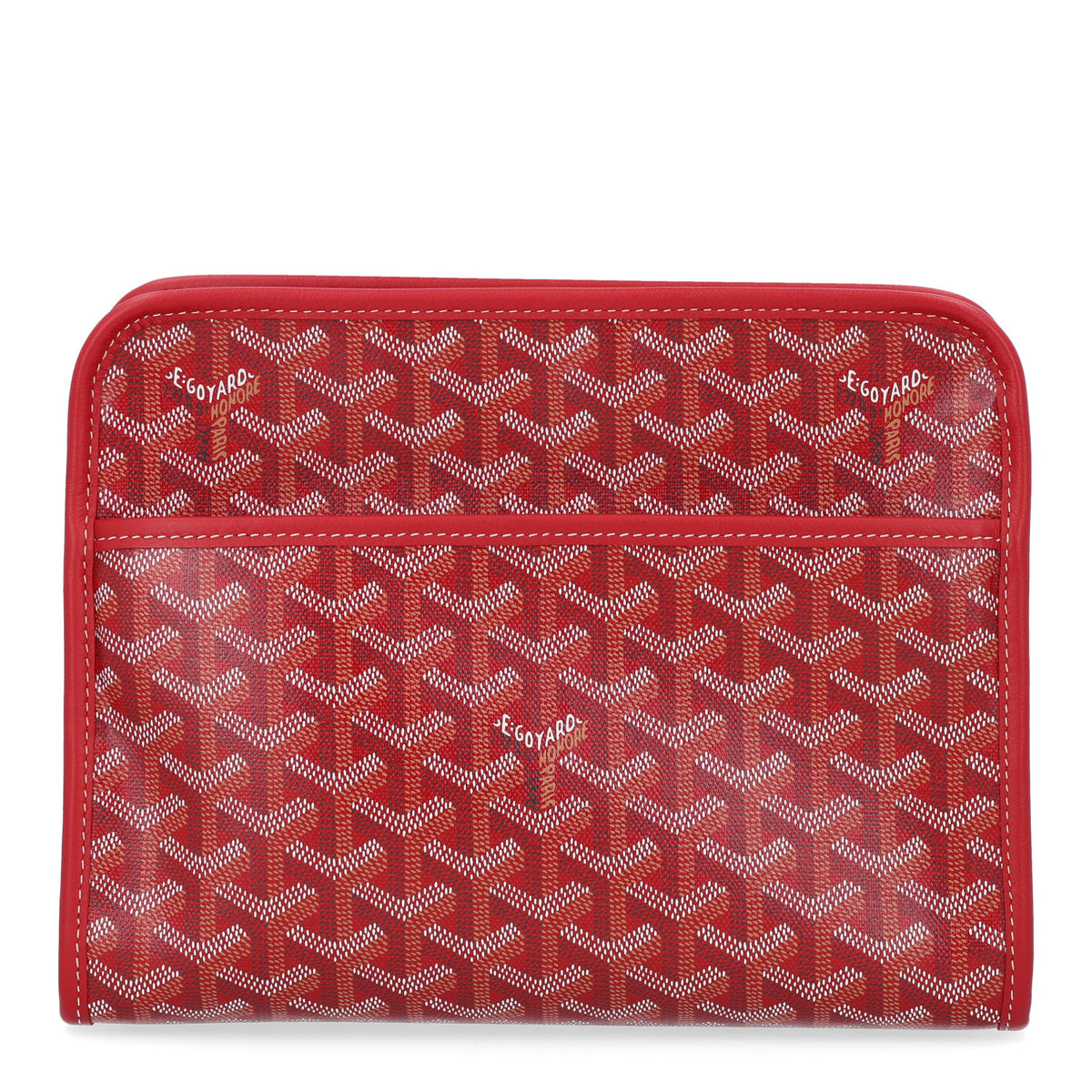 Goyard Goyardine Jouvence Toiletry Pouch MM Red 1 of 10