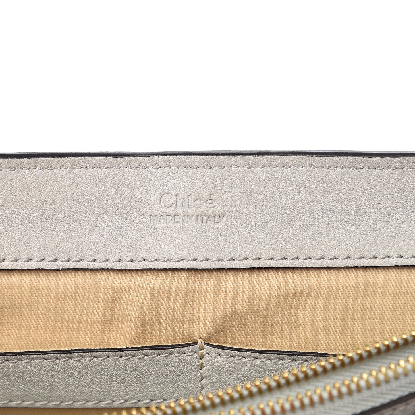 Calfskin Medium Faye Day Shoulder Bag Airy Grey