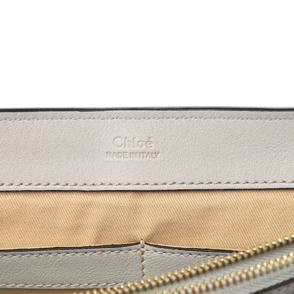 Chloe Calfskin Medium Faye Day Shoulder Bag Airy Grey 6 of 15