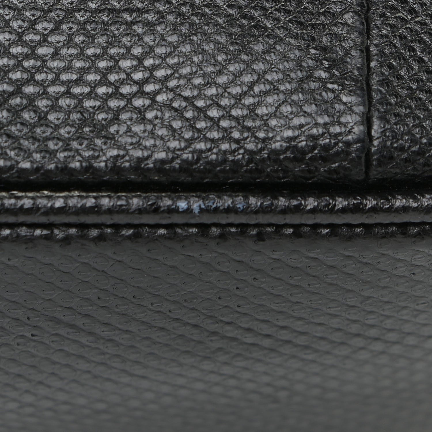 Gucci Calfskin Lizard Embossed Boat Pochette Black 14 of 15