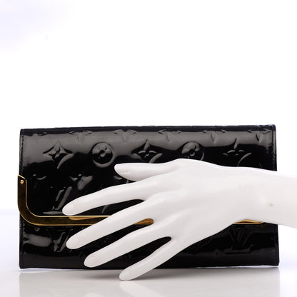 Louis Vuitton Vernis Rossmore MM Noir Magnetique 2 of 6