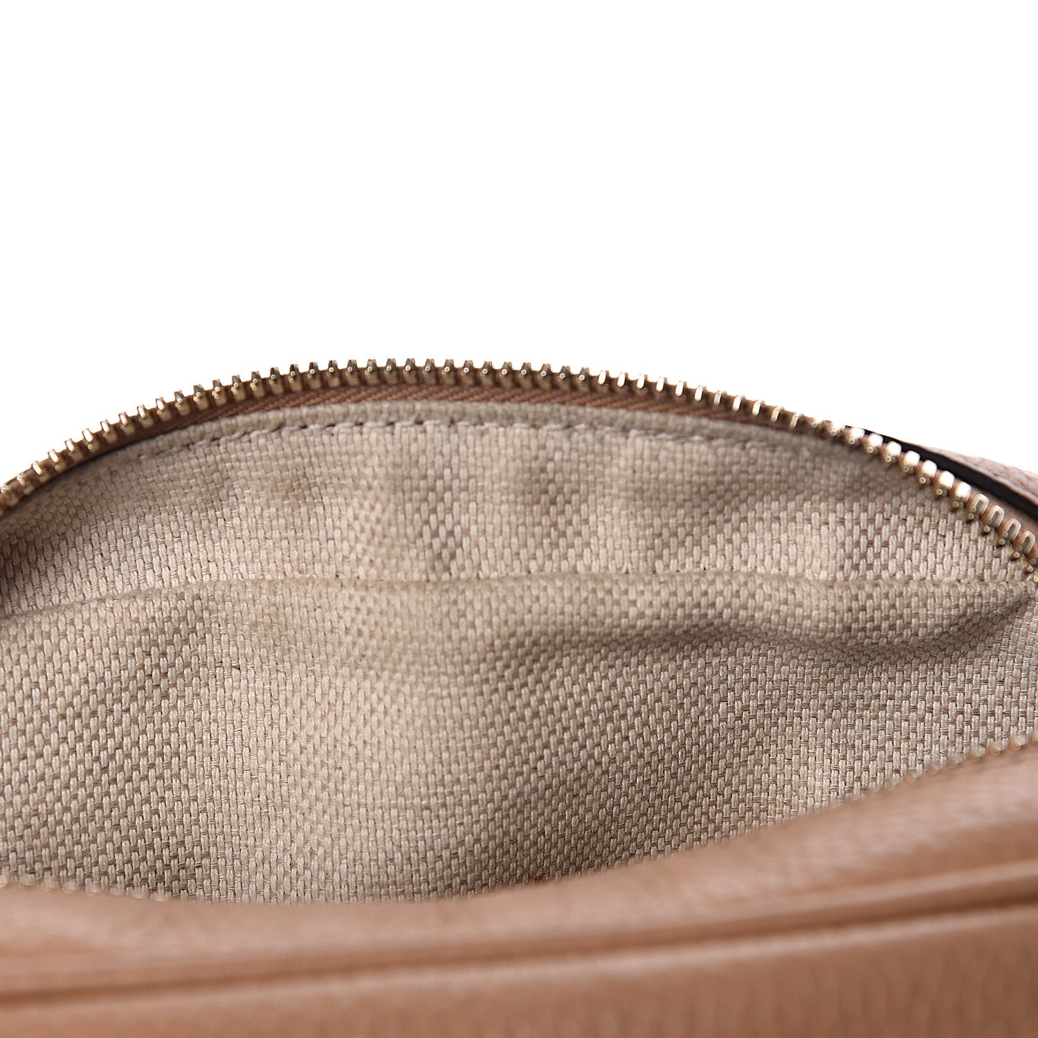 Gucci Pebbled Calfskin Small Soho Disco Bag Camelia 9 of 17