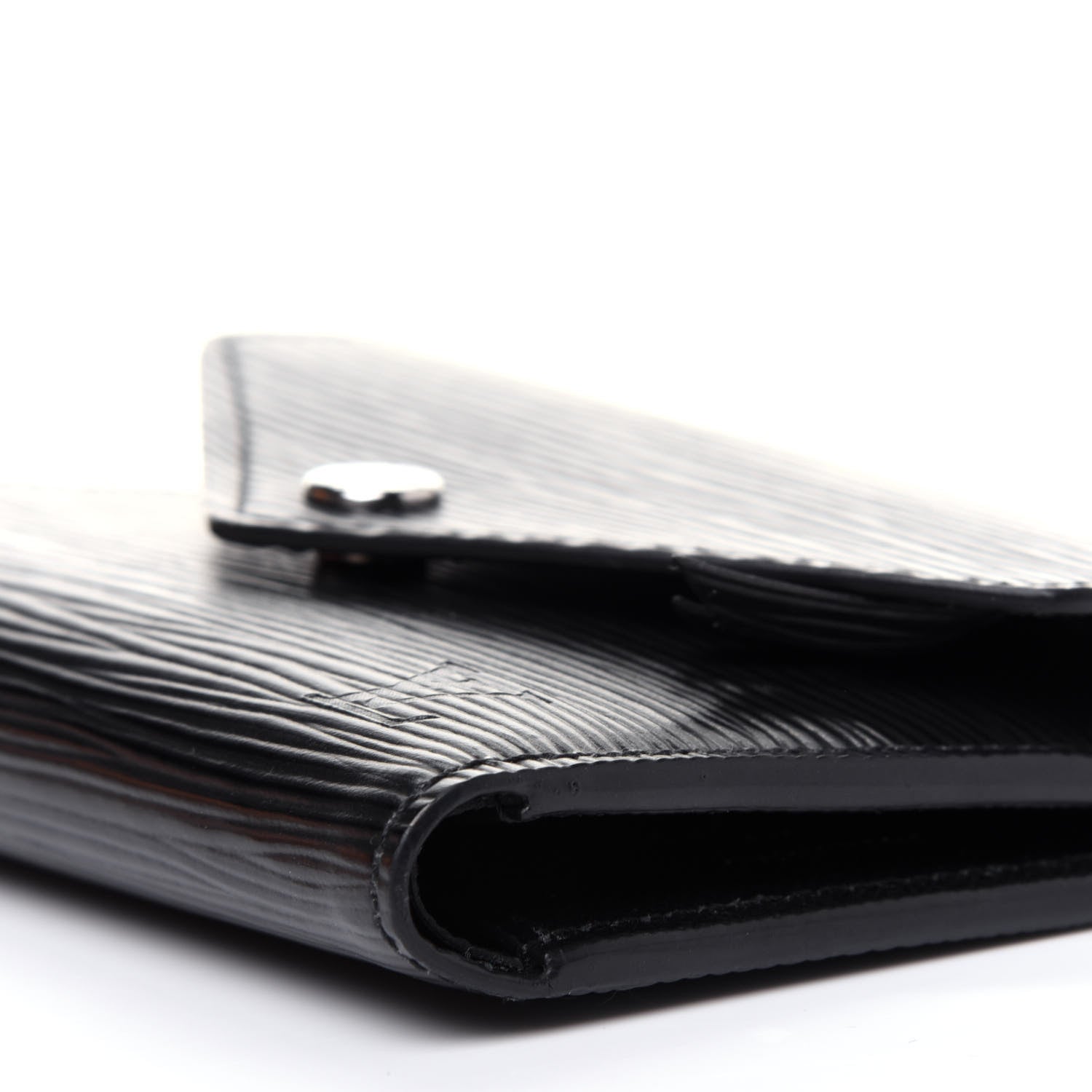 Louis Vuitton Epi Victorine Wallet Black 10 of 12