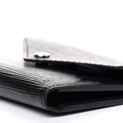 Louis Vuitton Epi Victorine Wallet Black 10 of 12