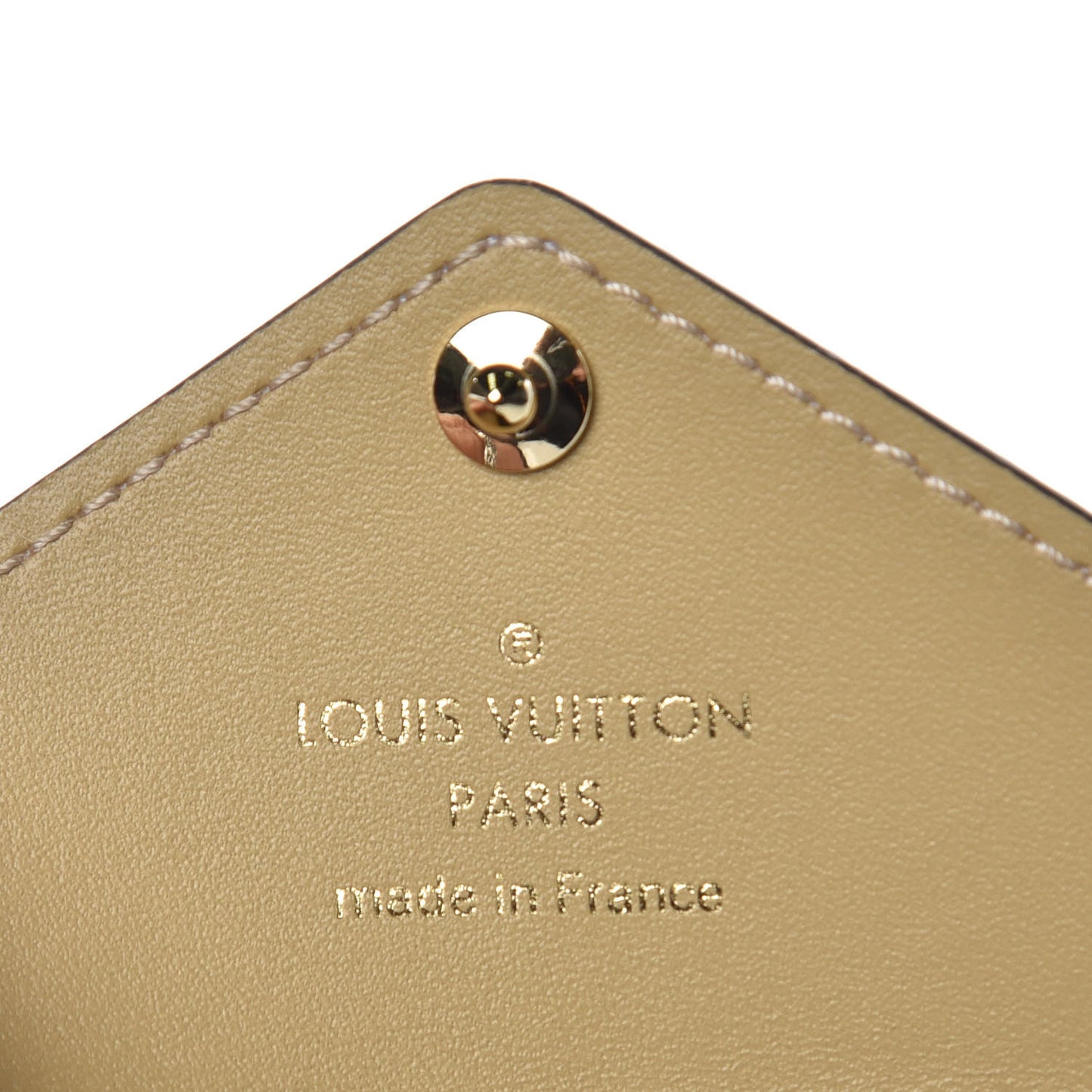 Monogram Giant Small Kirigami Pochette Insert White
