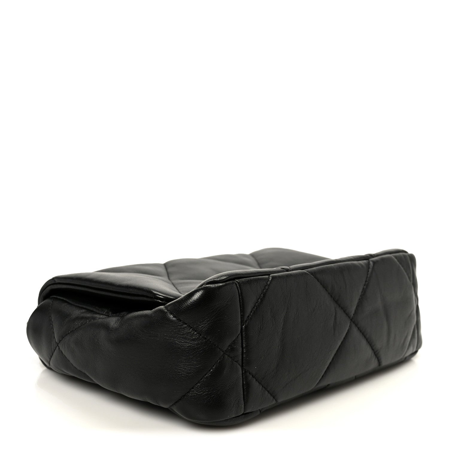 Chanel Lambskin Quilted Medium Chanel 19 Flap Black 4 of 10