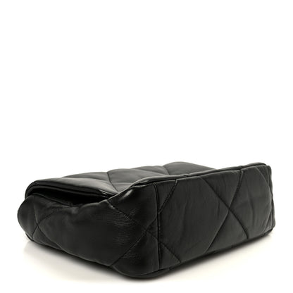 Chanel Lambskin Quilted Medium Chanel 19 Flap Black 4 of 10