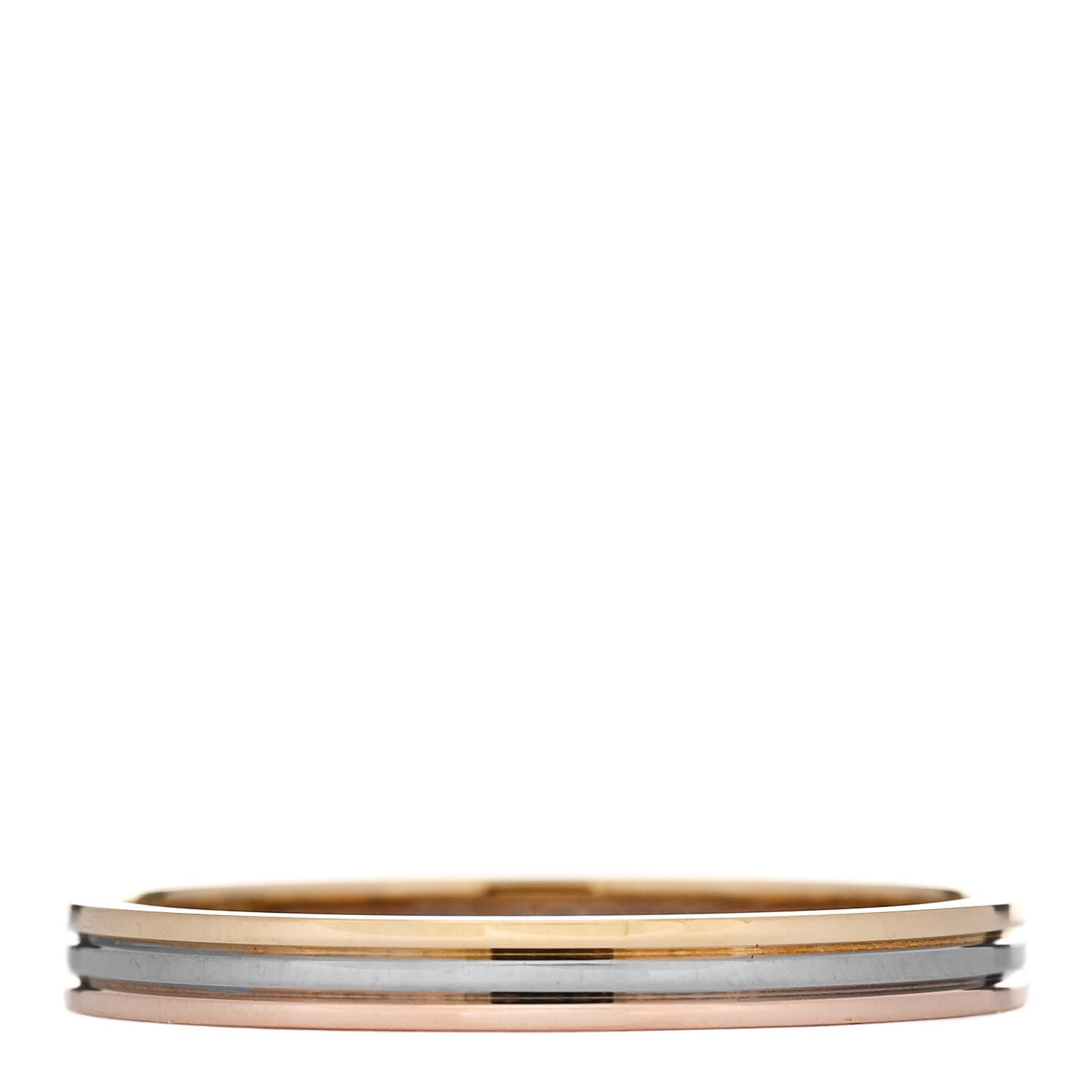Cartier 18K Pink White Yellow Gold 2.5mm Vendome Louis Cartier Wedding Band Ring 62 10 1 of 4