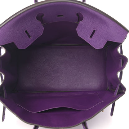 Hermes Togo Birkin 35 Ultraviolet 5 of 10