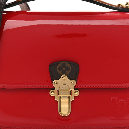 Louis Vuitton Patent Calfskin Monogram Cherrywood BB Scarlet 7 of 8