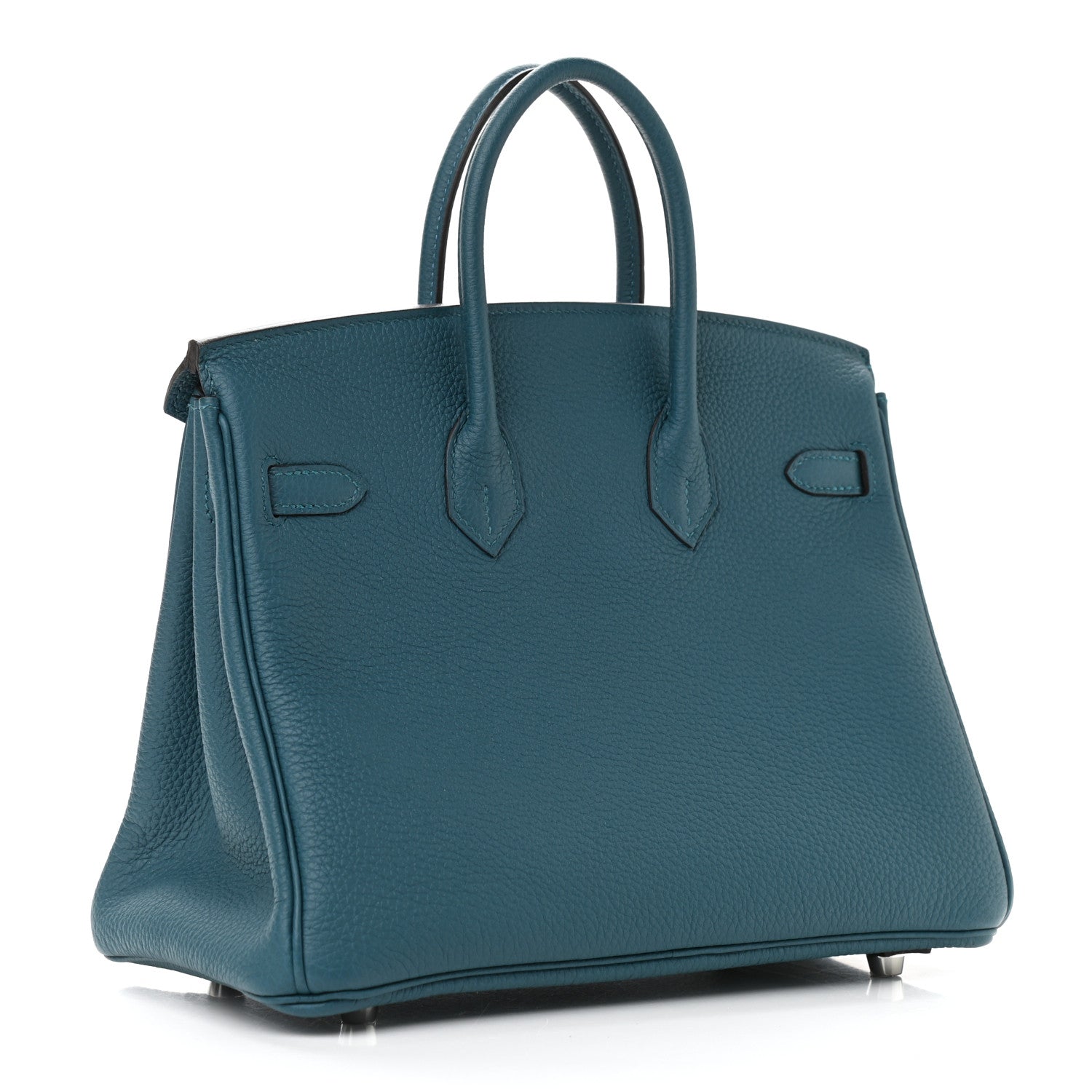 Hermes Togo Verso Birkin 25 Vert Bosphore Bleu Ocean 3 of 11