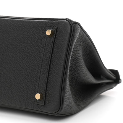 Hermes Togo Birkin 30 Black 10 of 11